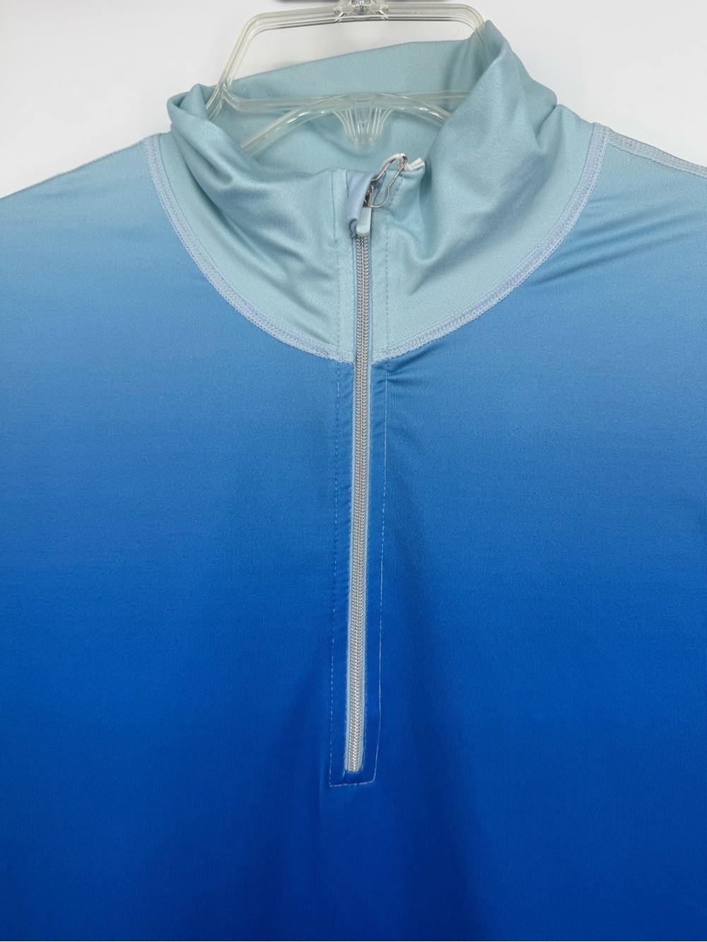 NWT Krimson Klover Gradient Quarter Zip Blue Base Layer Top Size Small - Picture 5 of 8